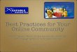 Capable Networks Community Best Practices