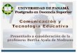 Presentacion de Comunicacion y Tecnologia Educativa