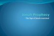 Jonah prophecy