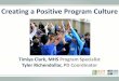 Creating a Positive Program Culture for Youth Development Programs 10-13-14 PHMC- Philadelphia - PA