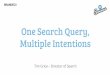 London #B3Seminar: One search query, multiple intentions - Tim Grice