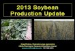 Soybean production update