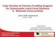 Case Studies of Various Funding Support for Sustainable Local Food Systems in Midwest Communities