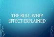 The Bull-Whip effect