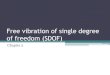 Chapter 2 free vibration of single degree of freedom