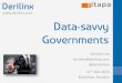 Data-Savvy Governments