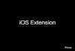 iOS 8 extension