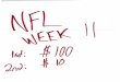 Nfl picks week 11