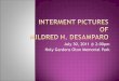 Interment of Mildred H. Desamparo