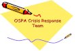 OSPA Training - May 