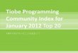 Tiobe programming community index for january 2012 top 20
