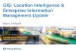 GIS/ Location Intelligence & Enterprise Information Management Update