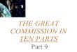 Great Commission 9
