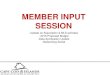 CCIAOR Membership Meeting 10.29.14