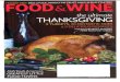 Food & Wine Magazine - Hudson Vineyards - November 2012