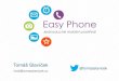 UX Monday: Easy Phone - telefon pro seniory, Tomáš Slavíček