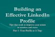 Building An Effective Linked In Profile Trapping