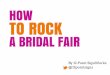 How to Make Your Booth Rock at a Bridal Fair!