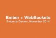 Ember and WebSockets