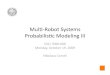 October 19, Probabilistic Modeling III