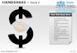 Handshake design 2 powerpoint slides