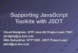 Eclipsecon 2011 Supporting javascript toolkits with jsdt