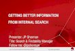 Getting Better Data from Internal Search - Pubcon 2014