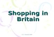 Shopping in britain