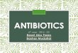Antibiotics: classification and spectrum of action