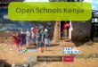 Open Schools Kenya Project Update