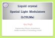Liquid crystal SLMs