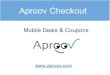 Aproov Checkout - Mobile Deals & Coupons