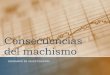 Seminario de Investigación - Consecuencias del Machismo (Presentación)
