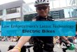 Electric Bikes For Law Enforcement