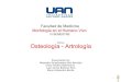 Osteologia Y Artrologia