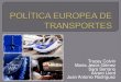 Política europea de transportes   grupo 3