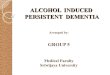 Finish@skil lab  lidya manda imanuel@alkohol induced persistent dementia