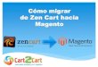 Cómo migrar de Zen Cart a Magento con Cart2Cart