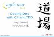 Agile tour Taipei 2014 - coding dojo with CSharp and TDD