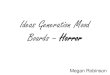 Ideas Generation Mood Boards â€“ Horror