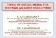 Tools of social meida for fighting corruption – k.kulasekaran, pro