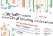 A City Traffic Model for Optical Circuit Switching in Data Centers