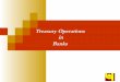 Treasury operations in_banks