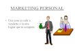 Marketing Personal 2