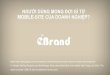 eBrand 2013 - Tại sao phải là mobile website