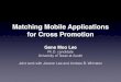 Matching Mobile Applications for Cross Promotion
