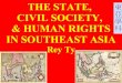 Reyty   State Civil Society Hr In Se Asia