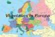 Vegatatie In Europa