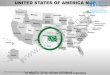 Editable vector business usa oklahoma state and county powerpoint maps united states of america slides