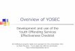 YOSEC - Assessing how much of 'what works' programmes do - Kaye McLaren